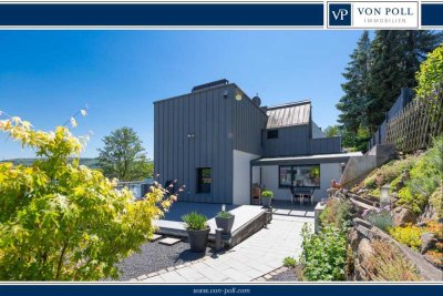 Wohnen wie im Urlaub - moderne Immobilie mit Blick aufs Wasser