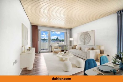 Über den Dächern von Schildesche: 
Gepflegte 3-Zimmer-Wohnung mit wunderbarem Fernblick