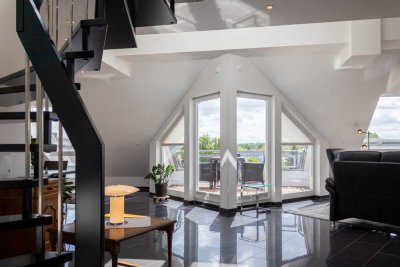 Eleganz auf zwei Ebenen – Exklusives Wohngefühl pur