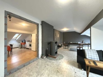 2-Zimmer-Wohnung ca 76m² mit Kaminofen und Grünblick am Edersse in Niederwerbe