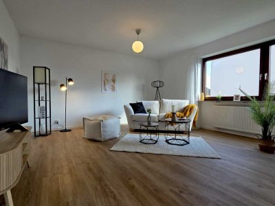 Renovierte 3 Zimmer Wohnung mit Terrasse und Garage