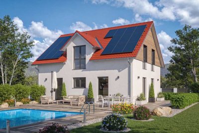 Modernes Landhaus auf großem Grundstück
