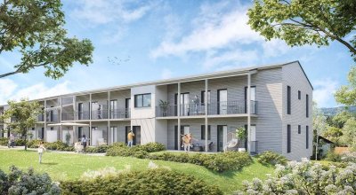 PROVISIONSFREI - ERSTBEZUG - Moderne 2-Zimmer-Wohung mit Balkon in ruhiger Lage - geförderte Miete - 2 Zimmer