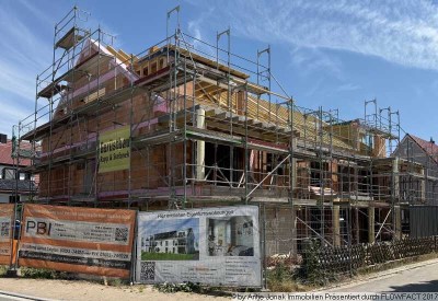 Bau bereits begonnen - moderne Neubauwohnungen mit sonnigem Balkon oder Terrasse in Riederich