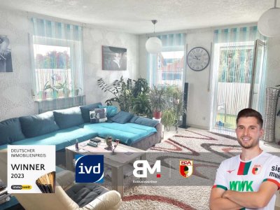 Hell und gepflegt! 4-Zimmer-Wohnung mit Südbalkon und Stellplatz in Dischingen-Frickingen