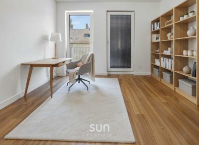 WÄRMEPUMPE UND A+: 2023er moderne 2-Zimmer-ETW mit wunderschöner Terrasse!