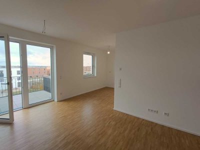 Erstbezug! Moderne 2-Zimmer-Neubauwohnung mit traumhaftem Ausblick mit Balkon im 3. OG in Kronsrode