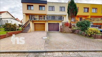 PROVISIONSFREI: Geräumiges Reihenmittelhaus in Helbra – 10 Zimmer, Balkon & Garten