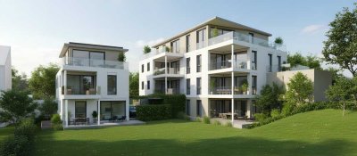 Leben über den Dächern – Neubau-Penthouse mit Weitblick über die Rheinebene *provisionsfrei*