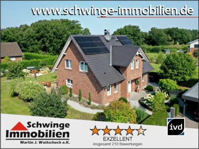 Modernes 167 m² Familienhaus in ruhiger Wohnlage mit 1.266 m² Gartentraum zu verkaufen.