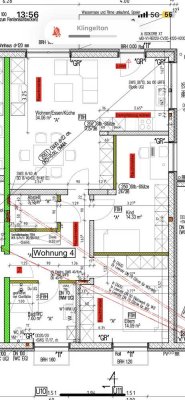 Neuwertige Wohnung mit drei Zimmern sowie Balkon und EBK in Bissingen