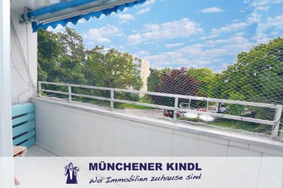**Blick ins Grüne** ruhige 3-Zimmer-Wohnung **sonniger Balkon** nahe S- und U-Bahn !! bezugsfrei !!