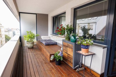 Traumhafte Maisonettenwohnung mit Stadtblick