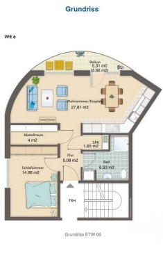 Erstbezug! Exklusive 2-Zimmer Wohnung mit gehobener Innenausstattung mit Balkon und EBK in Eschborn