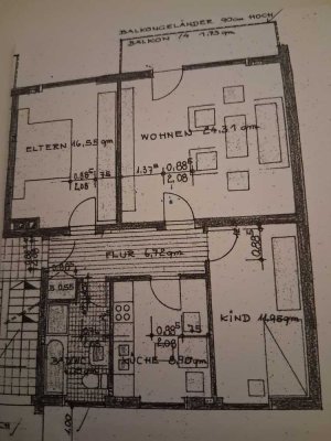 3-Zimmer Wohnung mit Balkon in Landsberg am Lech