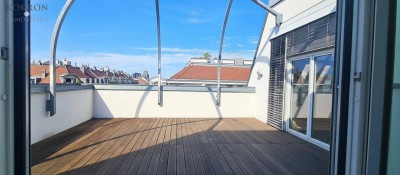 Exklusive Dachgeschoss-Residenz: Zwei Terrassen, 4,5-Zimmer-Einheit plus 2-Zimmer-Einheit