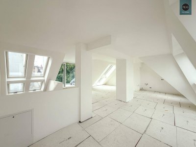 Erstbezug: Atemberaubendes Dachgeschoss - Maisonette - Apartment (klimatisiert) mit 3 Terrassen und hochwertiger Ausstattung im trendigen Ottakring!