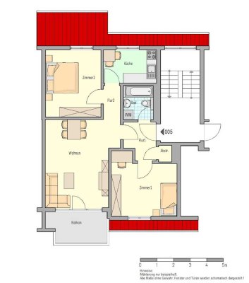 WWS -  Wunderschöne Wohnung für Paare mit Wohnberechtigungsschein