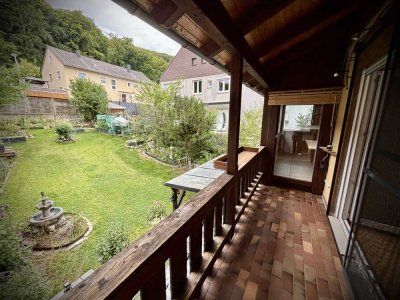 Ruhige 5,5-Zimmer-Wohnung mit Balkon & Wintergarten in Kelheim (bei Regensburg)