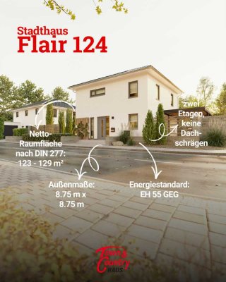 Exklusive Stadtvilla Neubau auf großzügigem Grundstück – individuelle Planung, Bau zum Festpreis