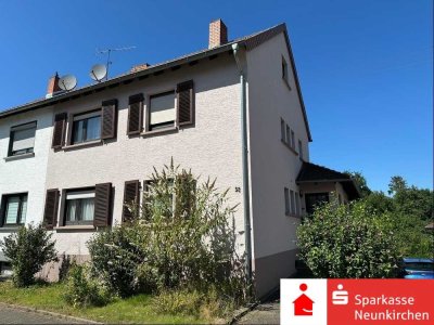 Gepflegte Doppelhaushälfte in schöner Lage von Ottweiler