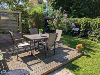 3+2 Zimmer-Gartenwohnung mit 108 m² Wohn-/Nutzfläche