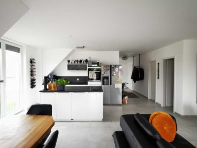 W5 - Neubau mit Stil – Lichtdurchflutete 3-Zimmer-Wohnung mit XXL-Dachterrasse