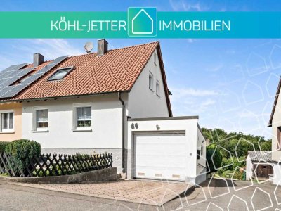 Sonnige, gemütliche DHH mit Garage in ruhiger Lage von Albstadt-Tailfingen!