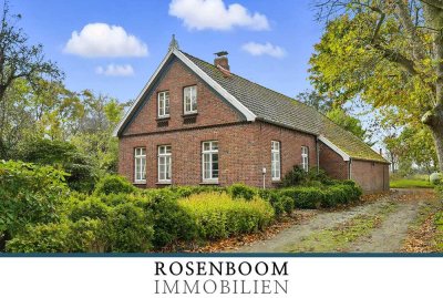Ländliche Idylle in Alleinlage - Solides Einfamilienhaus in Dornum