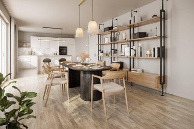 „Village im Dritten – PARK HOMES“ Provisionsfreie 3-Zimmer Eigentumswohnung mit Balkon (Erstbezug!) Top 39
