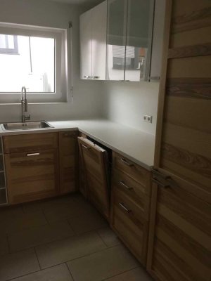 Stilvolle 4,5-Zimmer-Erdgeschosswohnung mit gehobener Innenausstattung mit Balkon in Ingersheim