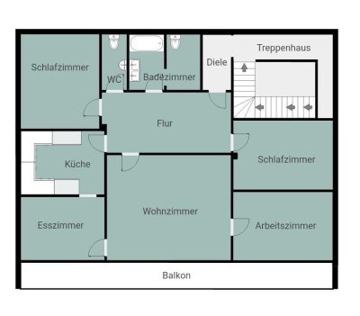 Erstbezug nach Sanierung mit EBK und Balkon: schöne 5-Zimmer-Wohnung in Velden