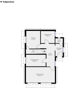 Haus mit 4 Zimmer und 117qm