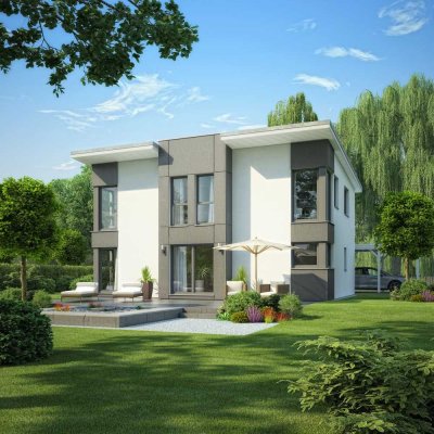 Lichtdurchfluteter Neubau aus dem Hause Bien Zenker inkl. Baugrundstück