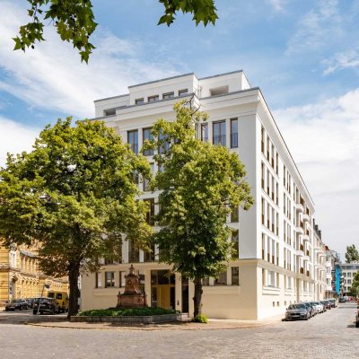 Erstbezug in Citynaher Wohnlage- hochwertige 3 Raum Wohnung mit Balkon