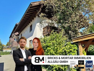 Frisch renoviert, leerstehend und im Erdgeschoss – moderne 2-Zimmer-Wohnung in Sonthofen