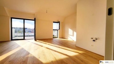 Weitblick &amp; Sonnenschein Maisonette-Dachgeschoss-Wohnung mit 2 Terrassen 2 Bädern und 4 Zimmer