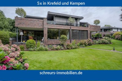 Krefeld-Verberg/Stadtwald! Exklusive, seniorengerechte Hochparterre-Wohnung in moderner Mehrparteien