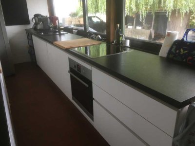 Architektenhaus  Wohnung  mit Garten