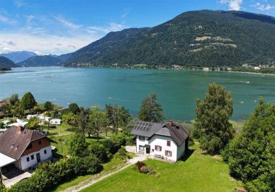 Traumhafte Seeliegenschaft direkt am OSSIACHER SEE