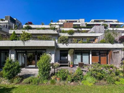 Strandnahe 4-Zi.-Wohnung mit sonniger XXL-Südterrasse und malerischem Blick ins Naturschutzparadies!