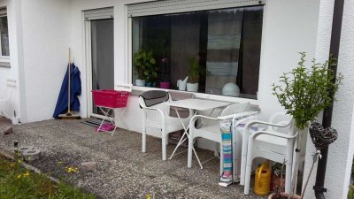2-Zimmer-EG-Wohnung mit EBK und Terrasse in Rudersberg