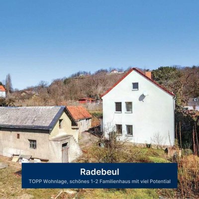 EINFAMILIENHAUS IN HÖHENLAGE VON RADEBEUL MIT FERIENHAUSOPTION