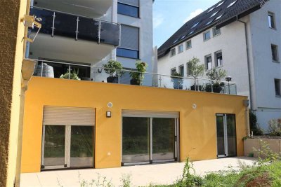Erstbezug: Mietwohnung KFW40 +als Studiowohnung mit Terrasse