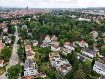 Innerer Westen Regensburgs: Vielseitige 2-Zi.-Souterrain-Wohnung mit Stil und smarter Raumaufteilung