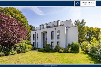 Wohnung mit saisonalem Meerblick & umlaufender Dachterrasse - vorne das Meer, hinten der Golfplatz!