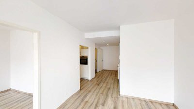 Großzügige 2-Zimmer-Wohnung in der Bahnhofstraße