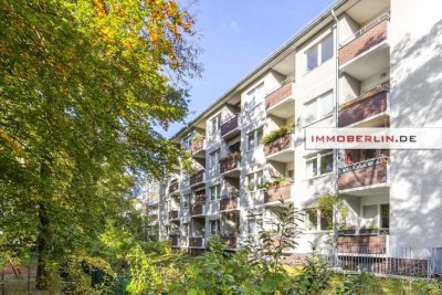 IMMOBERLIN.DE - Charmante 3-Zimmer-Wohnung mit Sonnenbalkon nahe Mexikoplatz