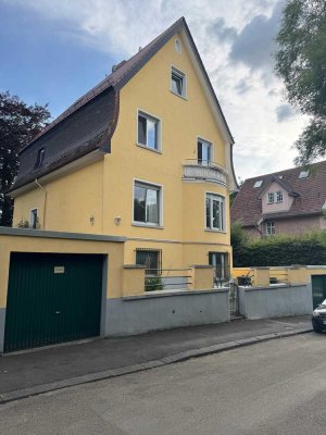 Wohnen in einer Villa auf einer Etage