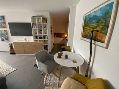 Hochwertige 2-Zimmer-Wohnung mit Ems-Blick zentral in Meppen